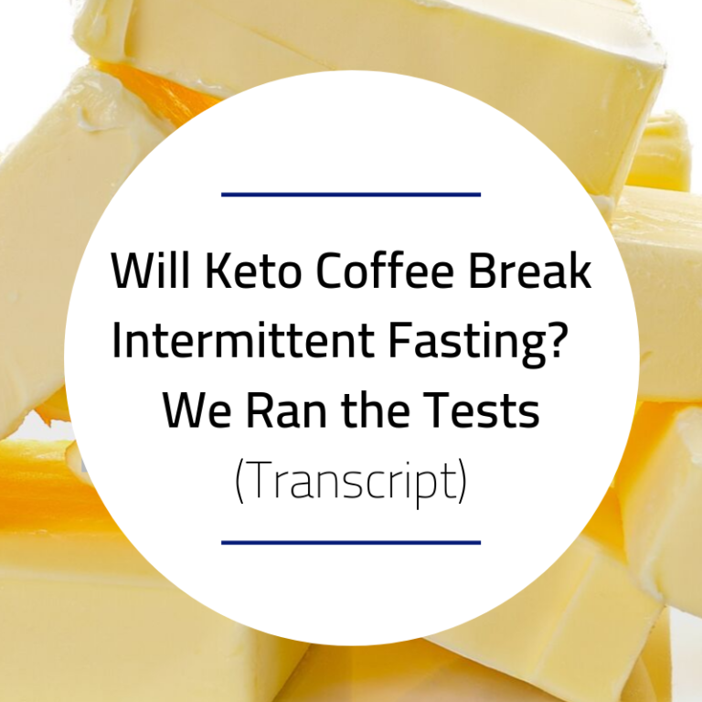 Does Keto Coffee Break A Fast Will Keto Coffee Break Intermittent Fasting? We Ran the Tests