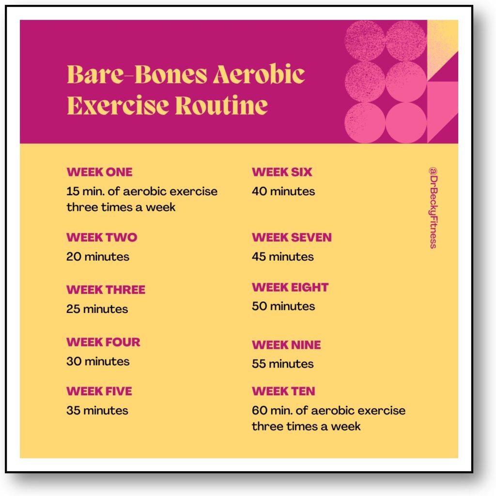 Bare-bones Aerobic Exercise Routine